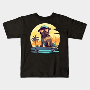 Livin La Vida Pug Life Kids T-Shirt